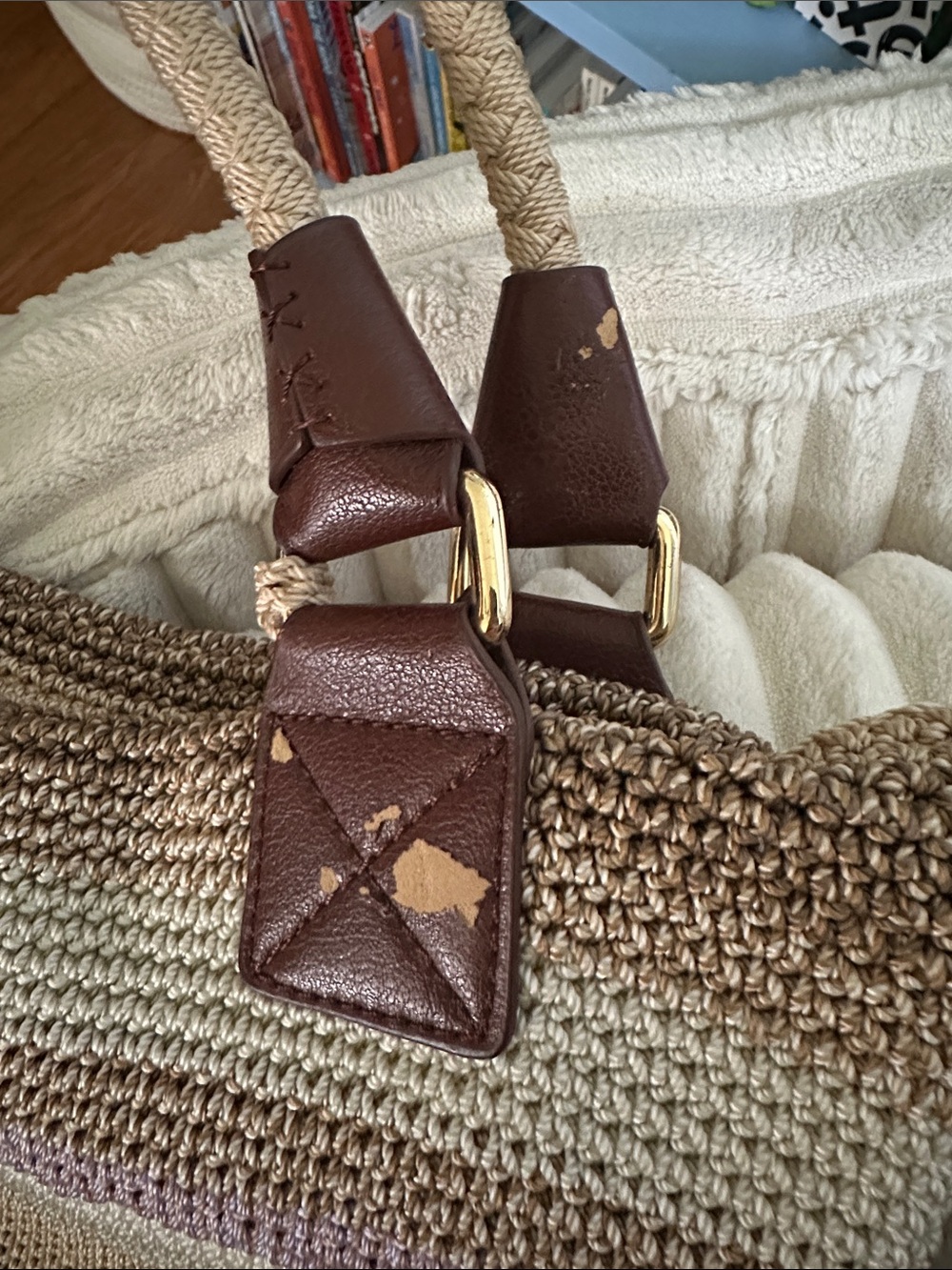 The Sak Purse crochet hobo sequoia purple brown - Picture 9 of 11